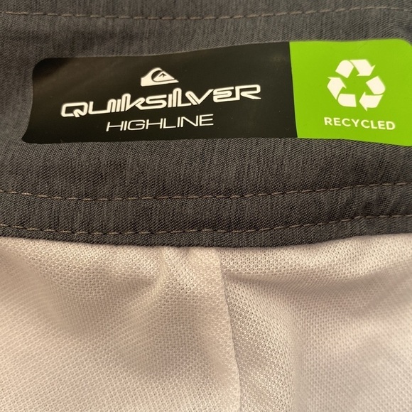 NWT Men’s QuickSilver Highline Surfsilk Blue Striped Board Shorts Size 40 - Picture 13 of 14